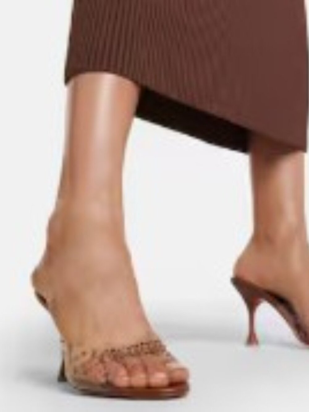 Christian Louboutin Nudes Degramule embellished mules